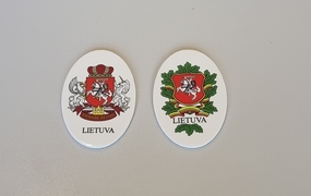 Magnet with the coat of arms of Lithuania