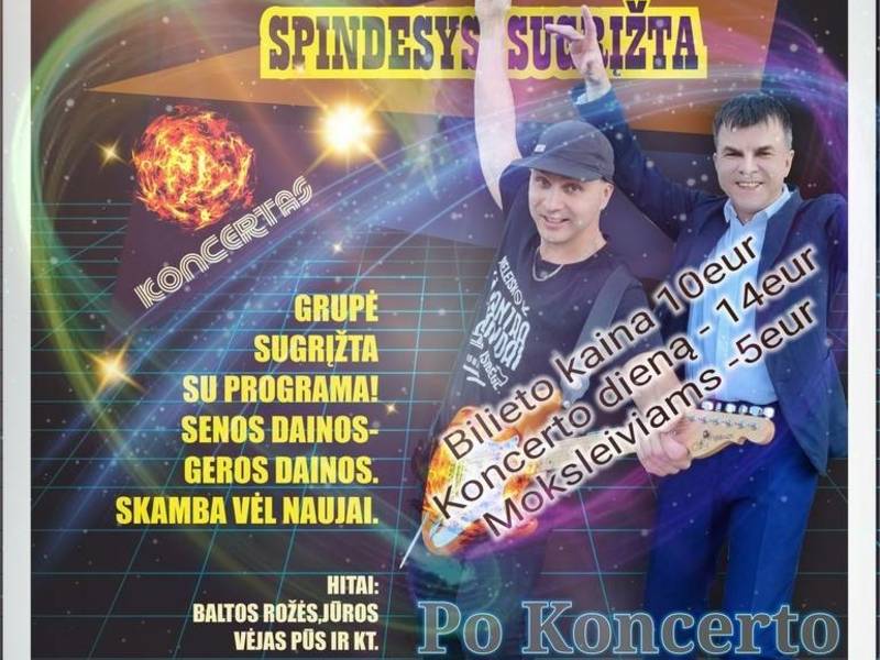 Koncertas „Žvaigždės sugrįžta"